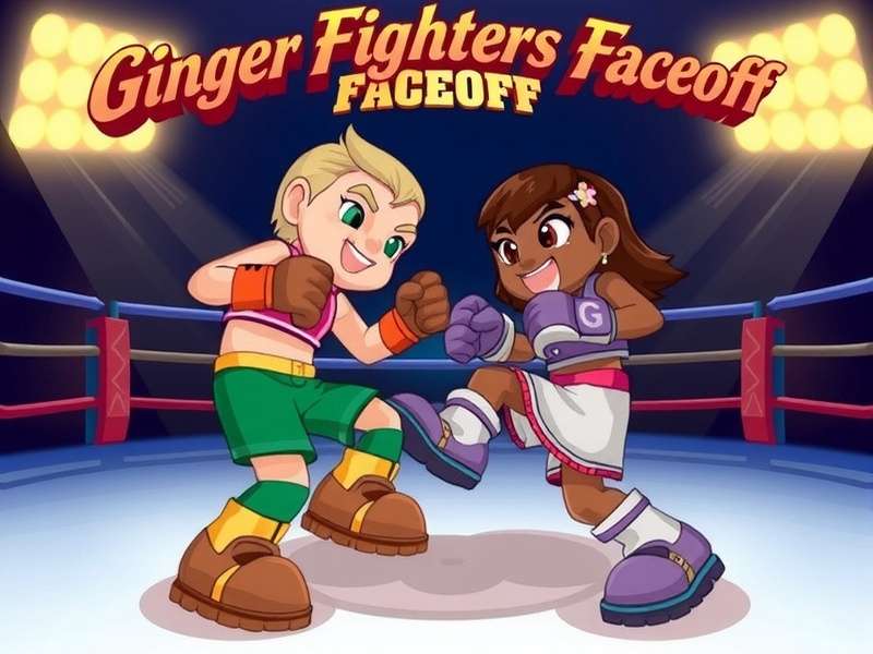 Ginger Fighters Faceoff Game Cover Ginger Fighters Faceoff Game Cover